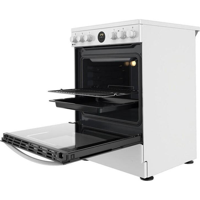 Cooker (electric) Indesit IS67V8CHW/E***, Ceramic, White