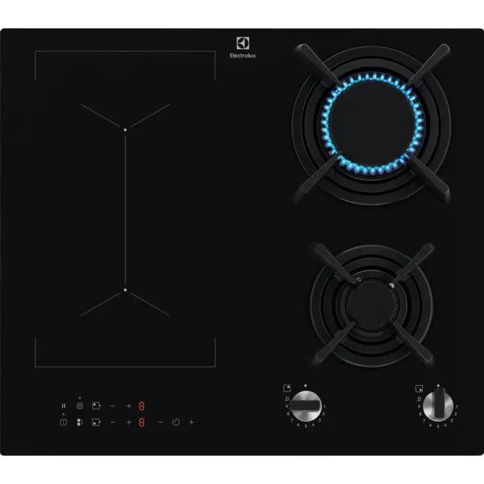 Induction-gas hob ELECTROLUX KDI641723K 800 Mixed 60 cm Black - Built-in hot platesAGD-PGZ<<<Home Appliance