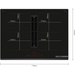 Induction hob with built-in ventilation BOSCH PVQ731H26E - Плотове<<<BOSCH плотове<<<BOSCH<<<PolyComp&&&Индукционни