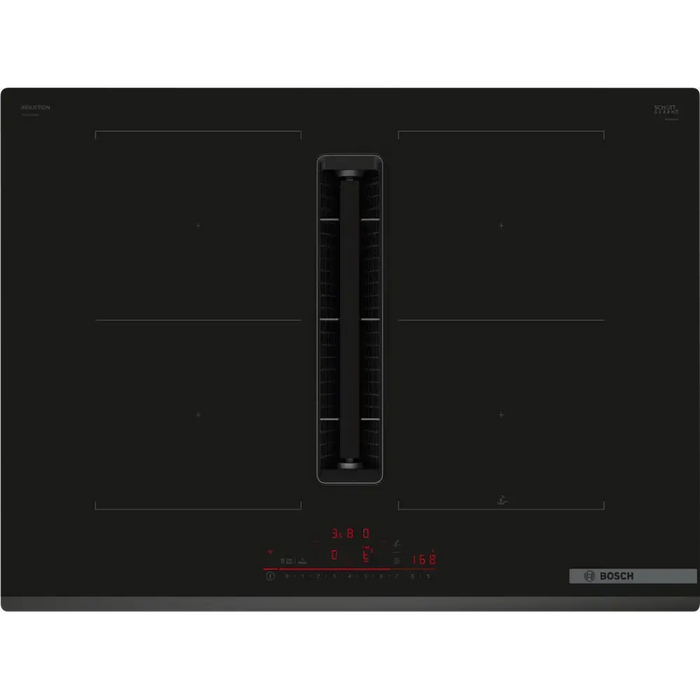 Induction hob with built-in ventilation BOSCH PVQ731H26E - Плотове<<<BOSCH плотове<<<BOSCH<<<PolyComp&&&Индукционни