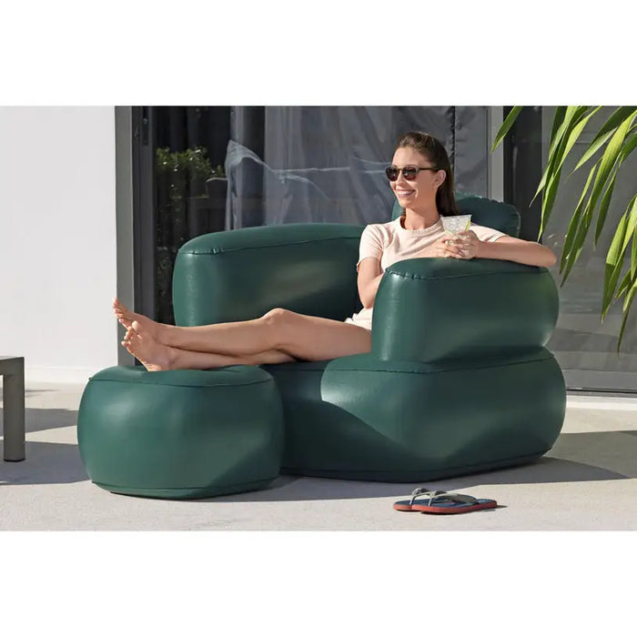 INFLATABLE ARMCHAIR 107X99X80CM. BESTWAY 75137 - Надуваеми фотьойли<<<Басейни плажни артикули и