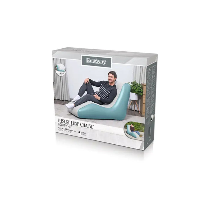 INFLATABLE ARMCHAIR 133X79X88CM BESTWAY 75127 - Надуваеми фотьойли<<<Басейни плажни артикули и