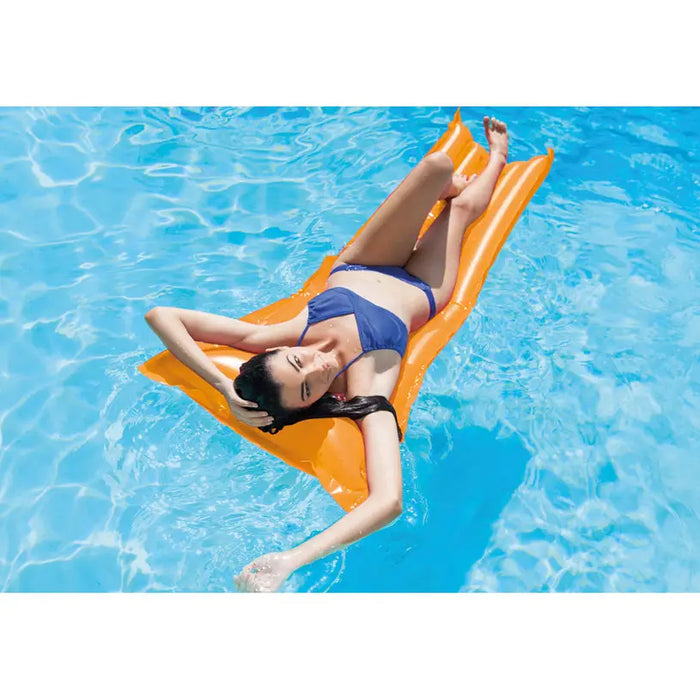 INFLATABLE MATTRESS GLOSSY MAT 183X69CM INTEX 59703NP - Дюшеци<<<Басейни плажни артикули и