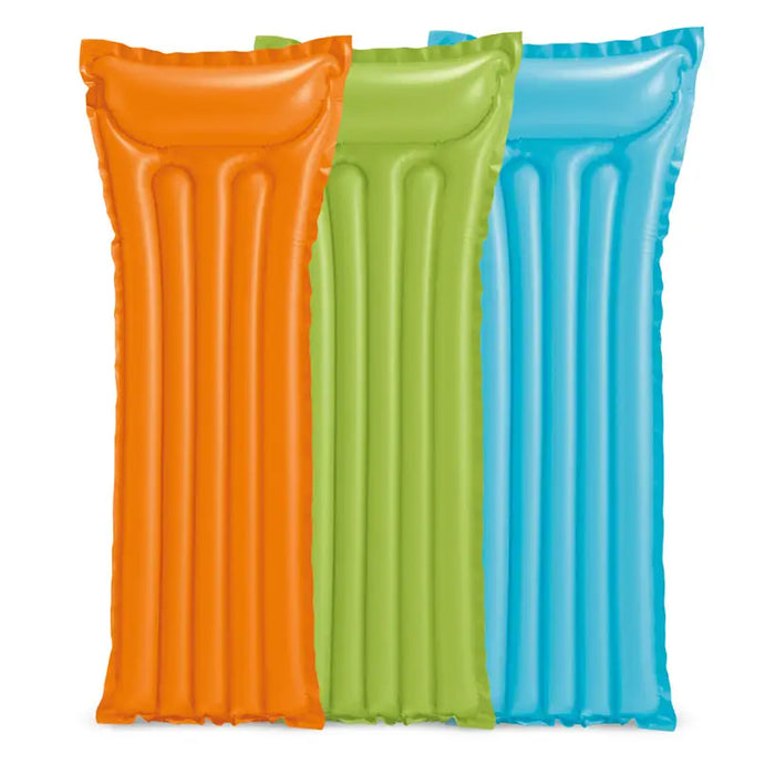 INFLATABLE MATTRESS GLOSSY MAT 183X69CM INTEX 59703NP - Дюшеци<<<Басейни плажни артикули и