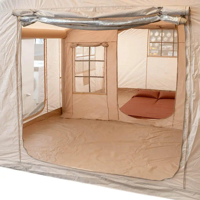 INFLATABLE TENT 330X420X160X 4 SEASON MUHLER 13-86 - Палатки<<<Къмпинг<<<Градина<<<Praktiker