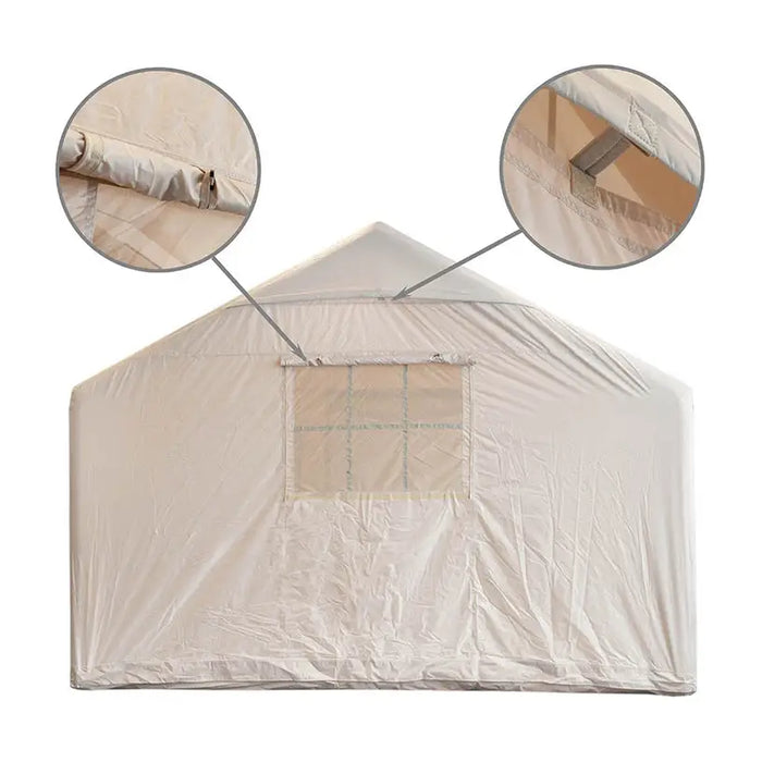INFLATABLE TENT 330X420X160X 4 SEASON MUHLER 13-86 - Палатки<<<Къмпинг<<<Градина<<<Praktiker