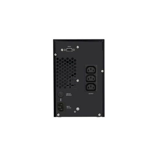 Infosec E4 Value 1000 uninterruptible power supply (UPS) Double-conversion (Online) 1 kVA 3 AC outlet(s)