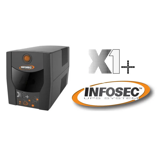 Infosec UPS X1+ 1000 Backup Power Supply 1000VA 500W 2× FR/Schuko - UPSZSI-UPS<<<Emergency power systemZSI<<<ActionPL