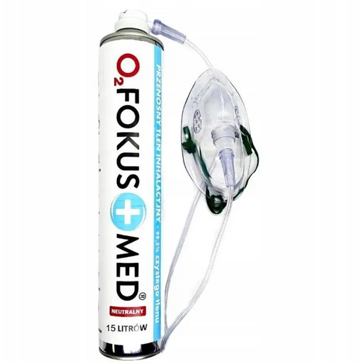 Inhalation oxygen with a concentration of 99.5% FEELOXY - Inhalers and nebulizersNSE-INE<<<Modern seniorNSE<<<ActionPL