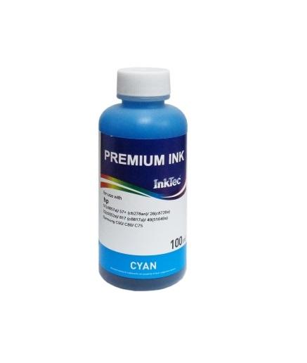 INKTEC ink bottle for HP C6657,C8728A, 51649, 100ml, Cyan
