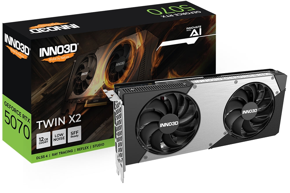 Inno3D GeForce RTX 5070 12GB GDDR7 Twin X2