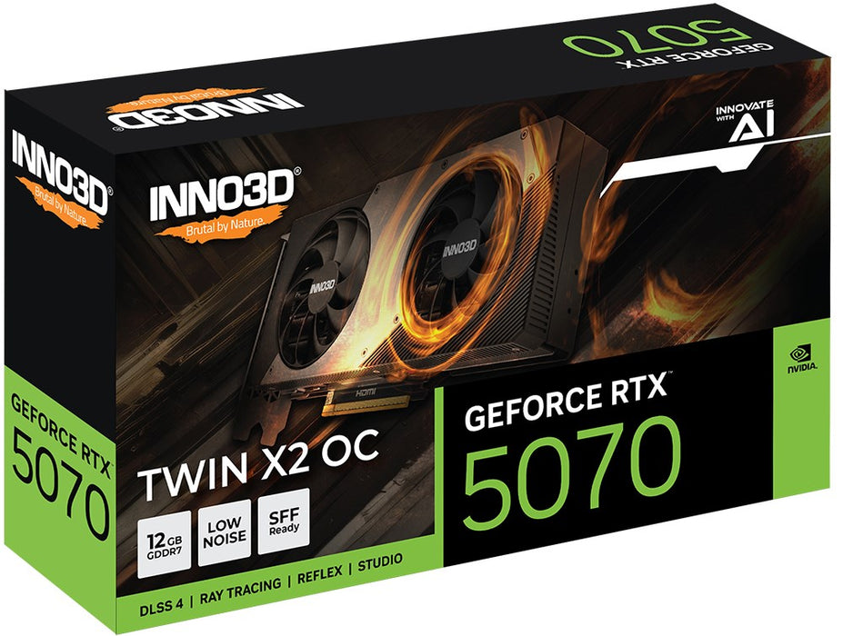 Inno3D GeForce RTX 5070 12GB GDDR7 Twin X2 OC