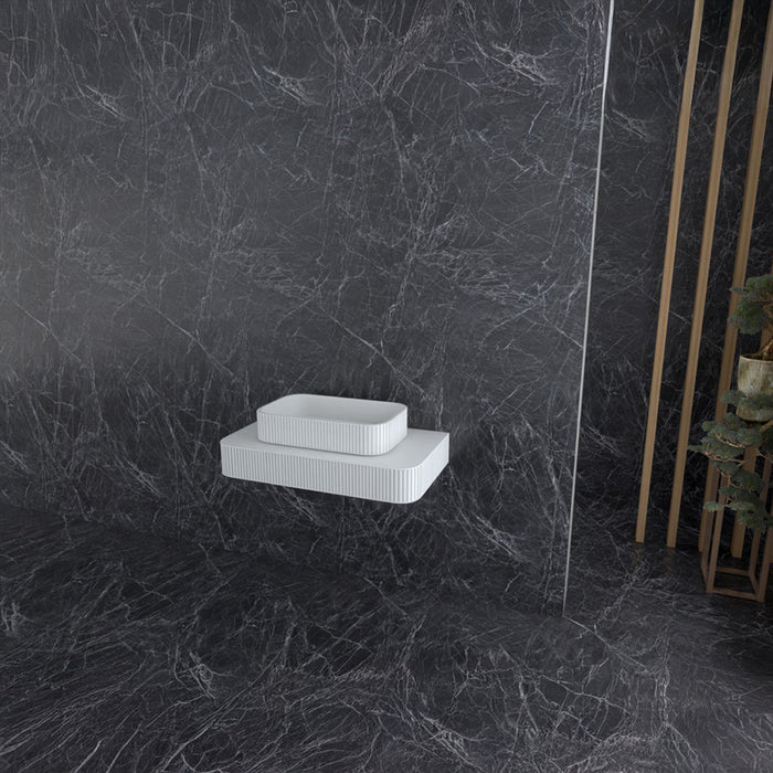 COUNTERTOP WITH WASHBASIN INPOX MADLEN 80 CM
