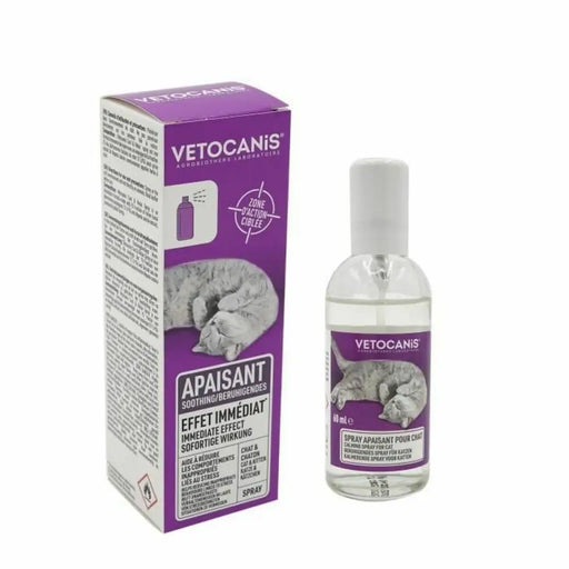 Instant Calming Spray Vetocanis 60 ml Relaxing Cat - Домашни Животни<<<Дом Градина<<<BigBuy&&&Здраве и