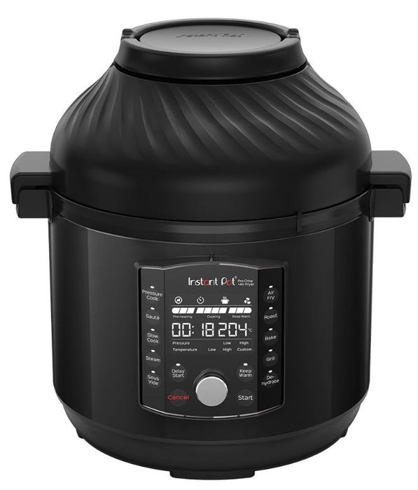 COMBINED MULTICOOKER INSTANT POT PRO CRISP+AIR FRYER, HERMETIC, 2 LIDS 7.60 L, 7.60 L, COMBINED