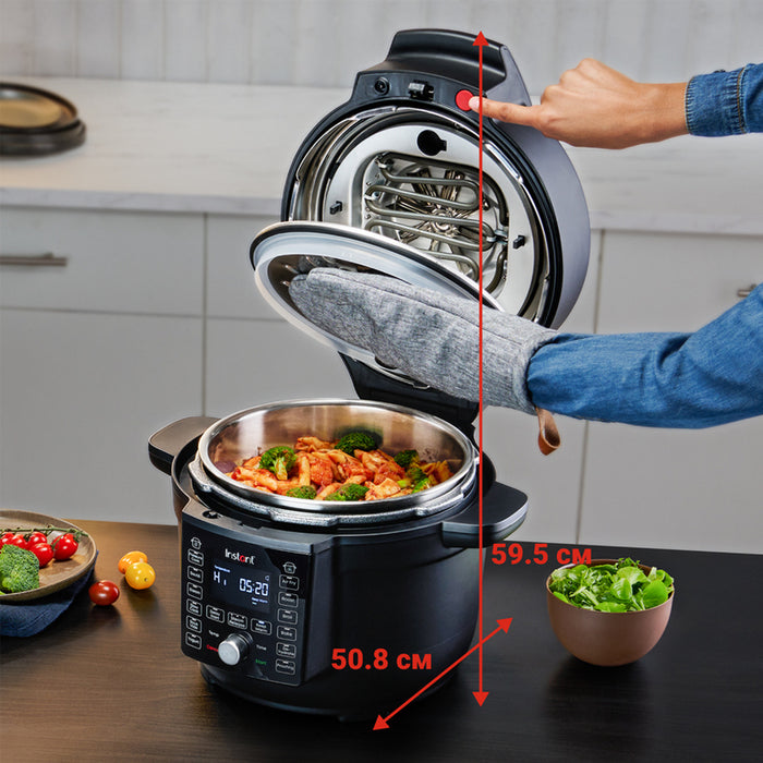 COMBINED MULTICOOKER INSTANT HERMETIC, DUO CRISP ULTIMATE LID 6.2L 1 LID COMBINED, HERMETIC,