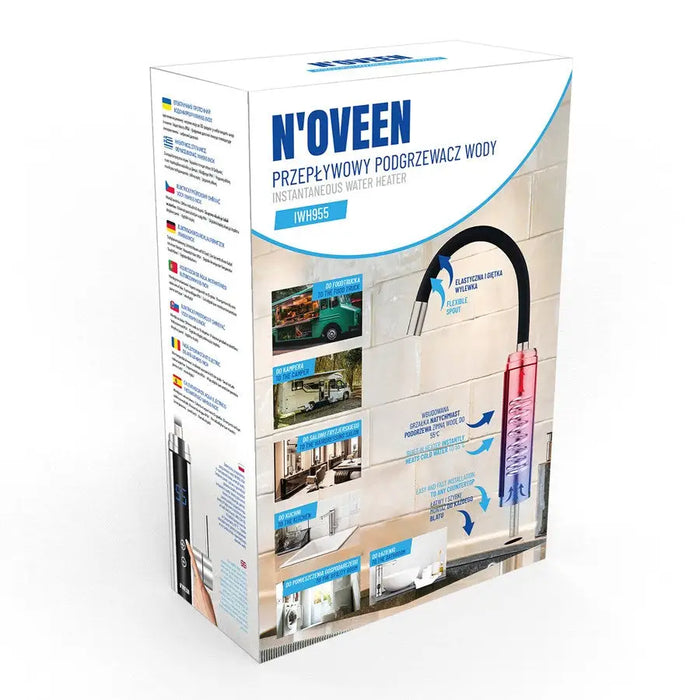 Instantaneous water heater N’OVEEN IWH955 - Flowing water heatersAGA-PPO<<<_Home Appliance - AccessoriesAGA<<<ActionPL