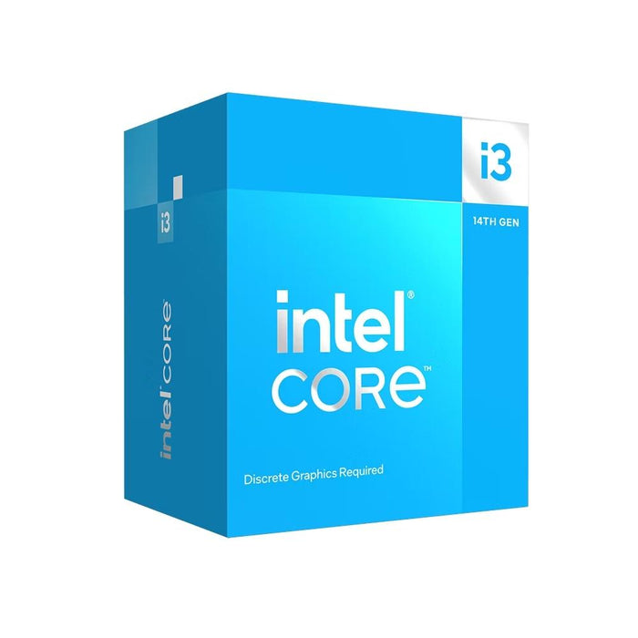 Processor Intel Raptor Lake Core i3-14100F, 4 Cores, 3.5GHz, 12MB, LGA1700, 60W, BOX