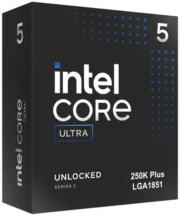 Processor Intel Core Ultra 5 250K Plus, 18-Core (6P+12E) 3.3 GHz, 30MB, LGA1851, BOX
