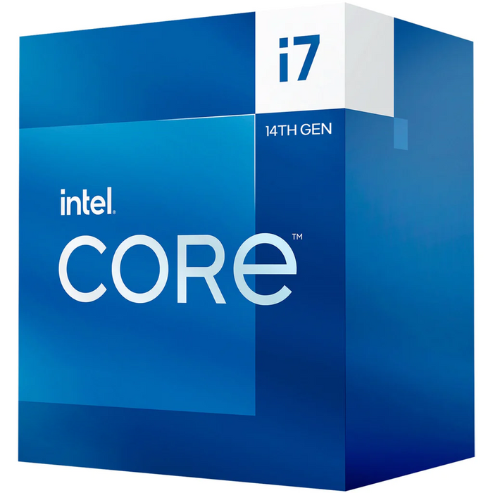 Processor Intel Raptor Lake i7-14700, 20 Cores 2.1 GHz, 33MB, 125W, LGA1700, BOX