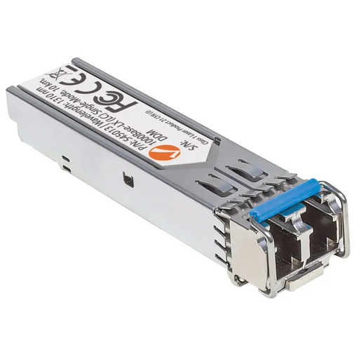 Intellinet Transceiver Module Optical Gigabit Fiber SFP 1000Base-Lx (LC) Single-Mode Port 10km MSA Compliant Equivalent