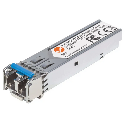 Intellinet Transceiver Module Optical Gigabit Fiber SFP 1000Base-Lx (LC) Single-Mode Port 10km MSA Compliant Equivalent