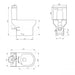 INTER CERAMIC COMPACT 6582P MONOBLOCK - Тоалетни чинии<<<Санитарна керамика и аксесоари<<<Баня<<<Praktiker