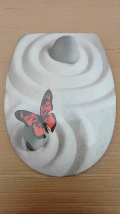 BUTTERFLY TOILET SEAT