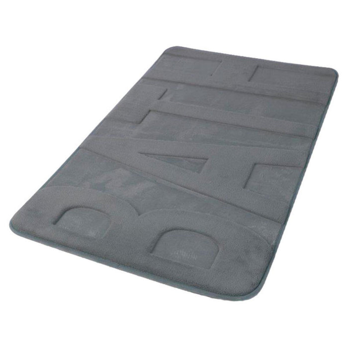 BATHROOM MAT MEMORY GRAY 50*70