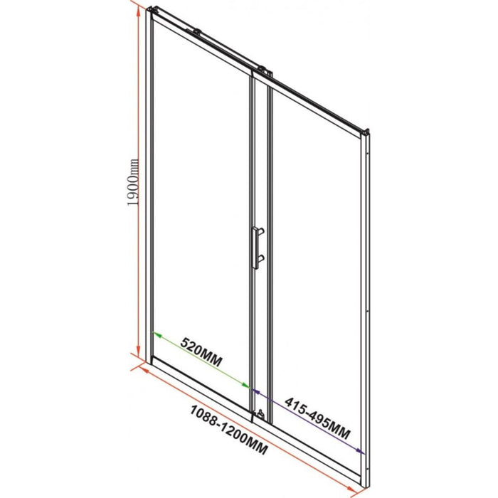 PARTITION SCREEN 100-120X190 IC