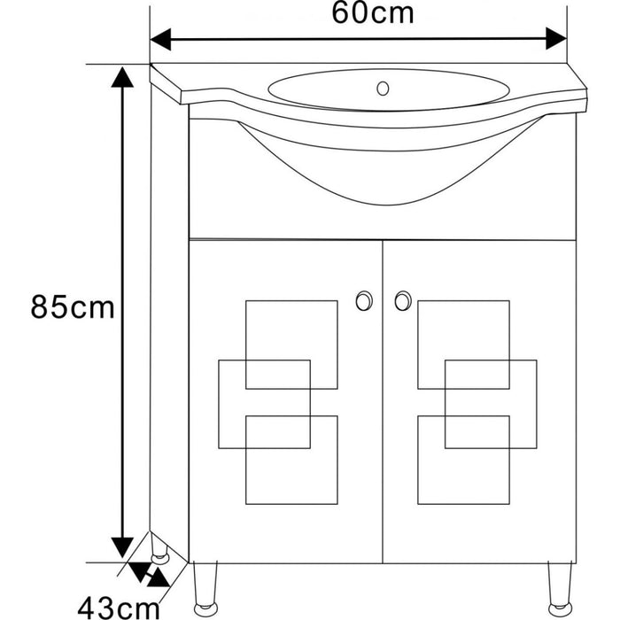 LOWER CABINET LEGO 60