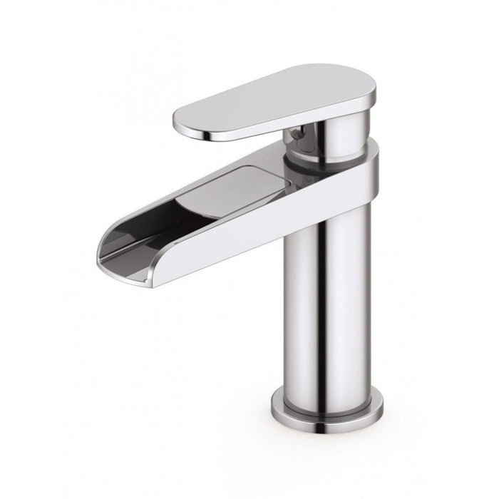 CASCADA STANDING BASIN MIXER CHROME
