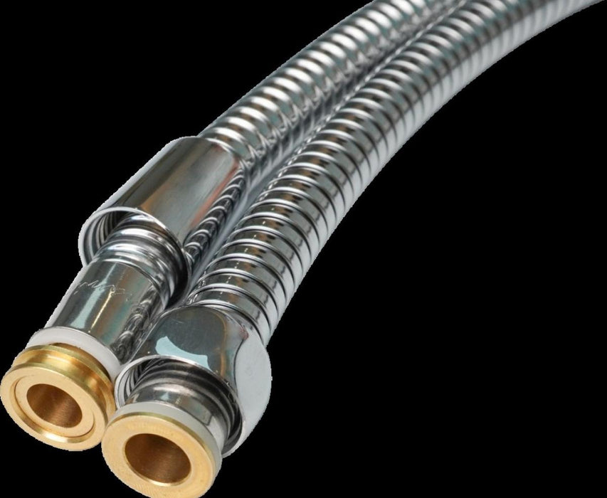 HOSE 150 CM CHROME ANTI TWIST