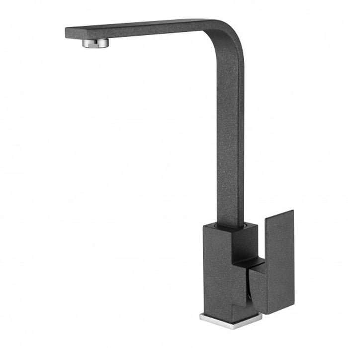 KITCHEN FAUCET WITH GRANITE COATING INTER CERAMIC GRAY