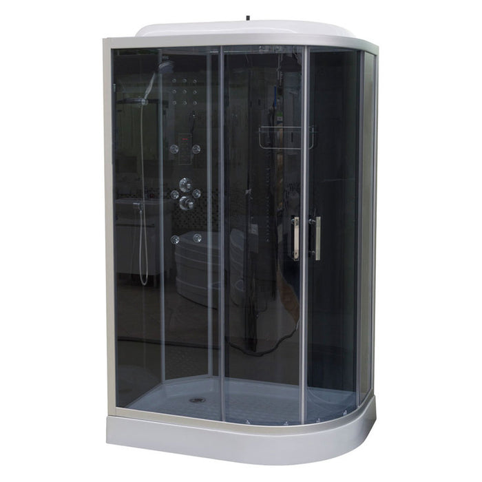 HYDROMASSAGE SHOWER CABIN 120X80 INTER CERAMIC 876L