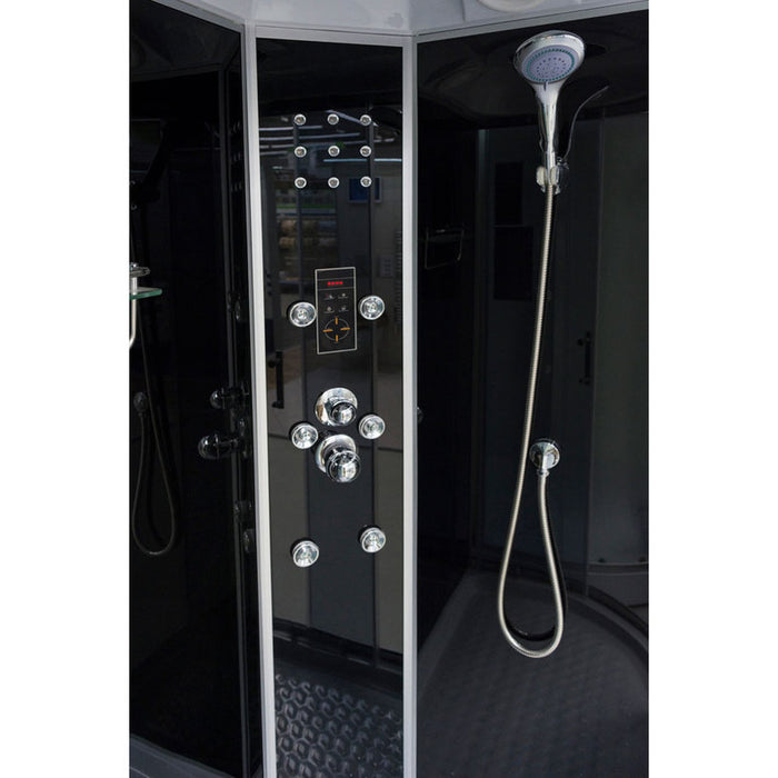 HYDROMASSAGE SHOWER CABIN 120X80 INTER CERAMIC 876L