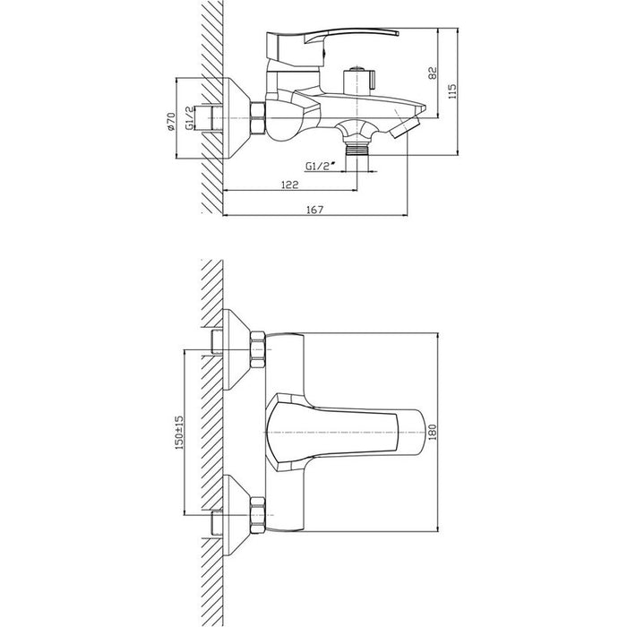 MIXER INTER CERAMIC QUADRAT