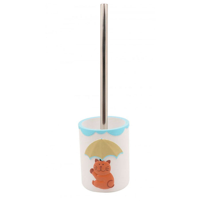 TOILET BRUSH INTER CERAMIC CAT&DOG