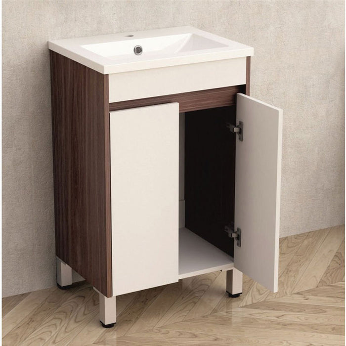 BATHROOM CABINET WITH WASHBASIN INTER CERAMIC MONTE