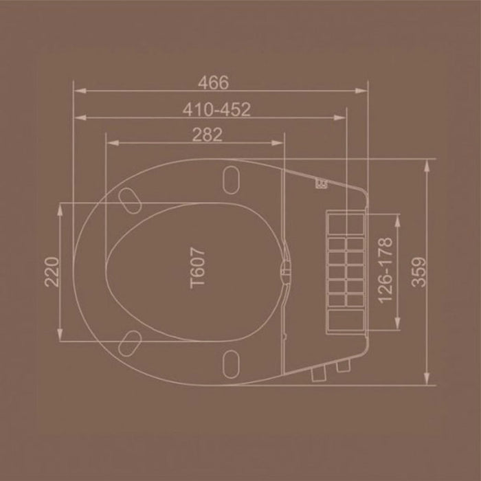 INTER CERAMIC TOILET SEAT WITH BIDET