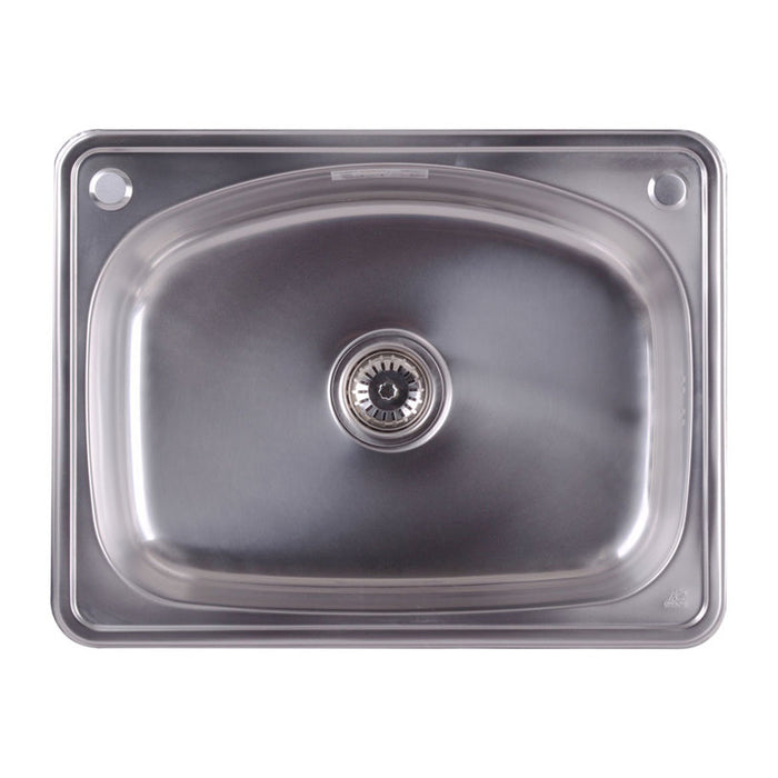 KITCHEN SINK INTER CERAMIC ICK 6248 61.5X47.5X18 CM.