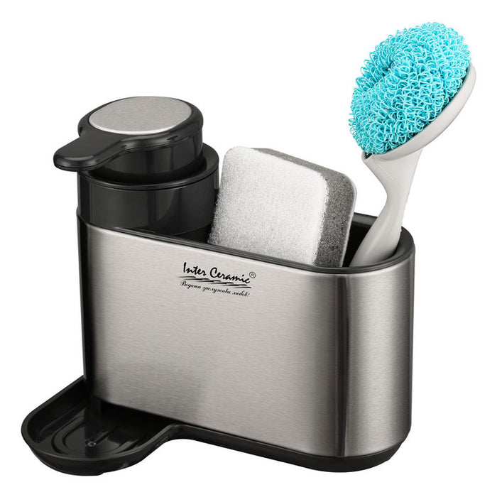 UTENSIL ORGANIZER WITH DISPENSER INTER CERAMIC