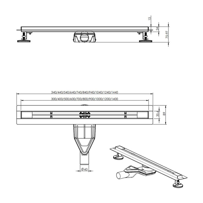 FLOOR SIPHON INTER CERAMIC