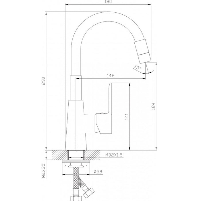 MIXER INTER CERAMIC ALISADO