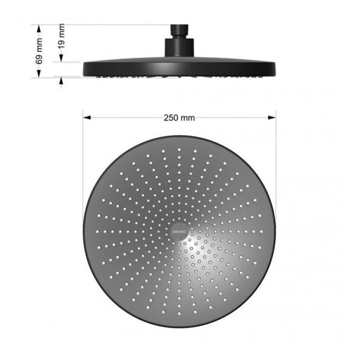 SHOWER PIT FOR STATIONARY SHOWER INTER CERAMIC 2315
