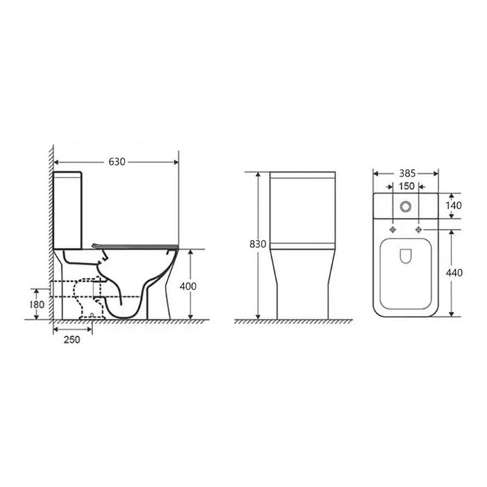 INTER CERAMIC 7837P MONOBLOCK
