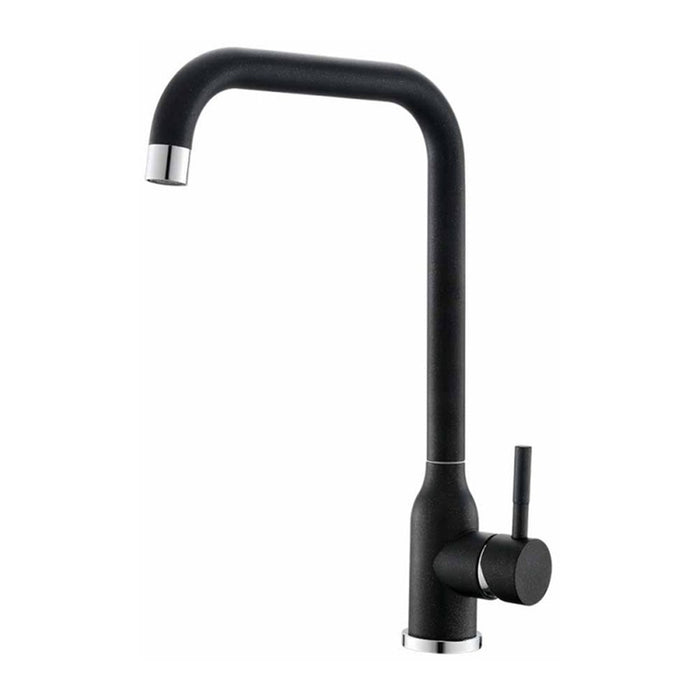 KITCHEN MIXER WITH GRANITE COVER INTER CERAMIC 7107005 BLACK