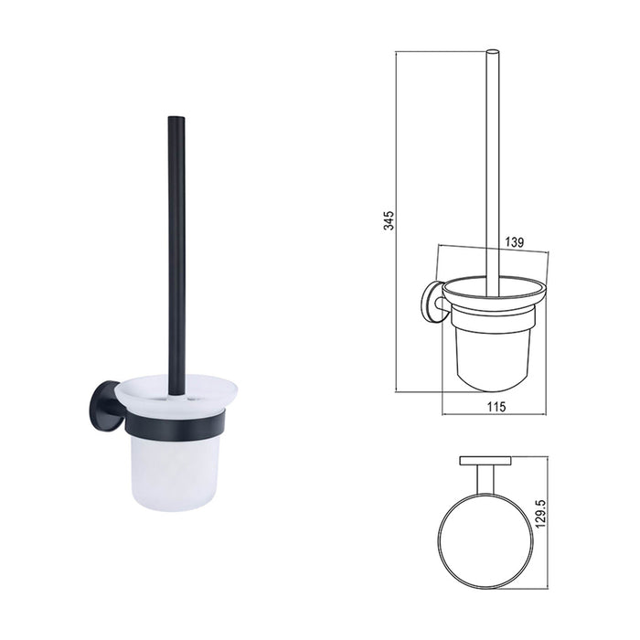TOILET BRUSH INTER CERAMIC LUSSO