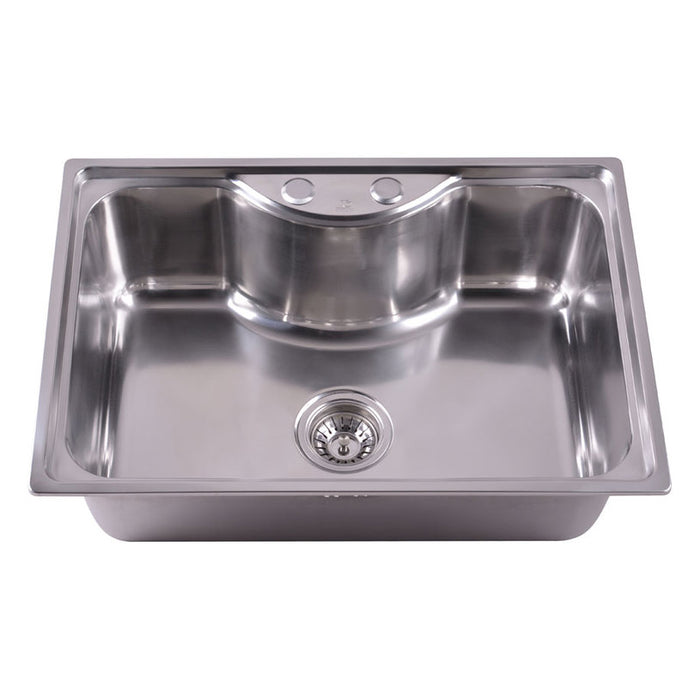 KITCHEN SINK INTER CERAMIC ICK 6545 65X45X20 CM.