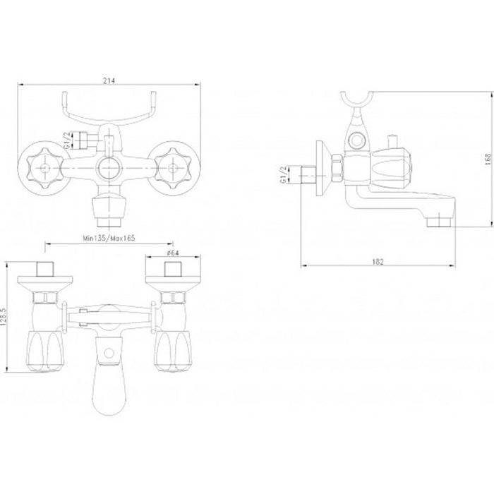 MIXER INTER CERAMIC DANUV